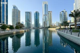 bnbme - Stylish JLT Studio Near Metro Rooftop Pool Gym Balcony Marina Access - 0