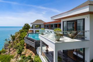 Villa Agara-5 Bedroom Cliffside Ocean Front Villa - Koh Samui - 5