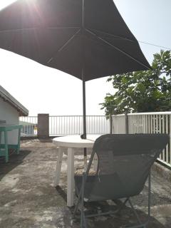 Nouveau logement neuf Prix attractif Chambre Simple ou double Haut de Villa Terrasse Vue sur Mer - Bouillante - 4