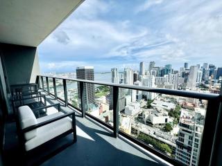 New 2BD 2 BATH LUX Penthouse City and Bay View - Miami - 6