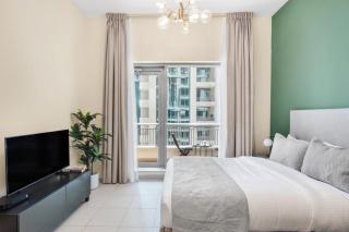 Silkhaus lovely studio with Downtown view in Boulevard central - Dubái - 5