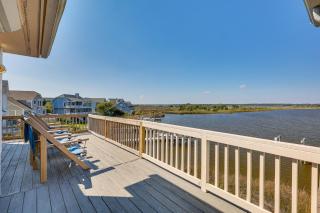Private Hot Tub and Dock North Topsail Beach Home - North Topsail Beach - 9