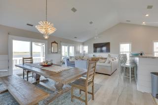 Private Hot Tub and Dock North Topsail Beach Home - North Topsail Beach - 6
