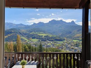 Duplex 6 couchages dont 2 enfants Vue montagne - Barcelonnette - 9