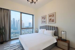 Livbnb Exquisite 2B View of Burj & Dubai Fountain - Dubai - 7