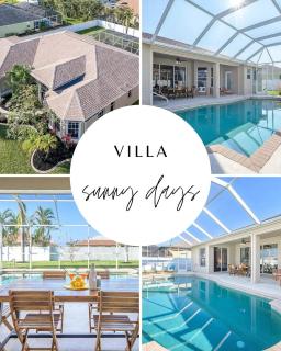Spacious Vacation House with a Free Heated Saltwater Pool - Cape Coral - 0