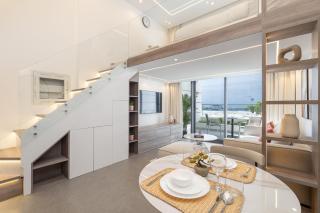 Trendy Loft Studio in Oxford Terrace JVC - Dubai - 9