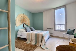 Centre Beau logement T3 6 P Terrasse wifi pkg clim - Antibes - 8