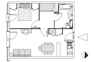 Résidence Le Clos Vanoise - 2 Pièces pour 6 Personnes MAE-4441 - Bessans - 1