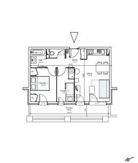 Résidence Le Criterium - 3 Pièces pour 6 Personnes MAE-4481 - Lanslebourg-Mont-Cenis - 2