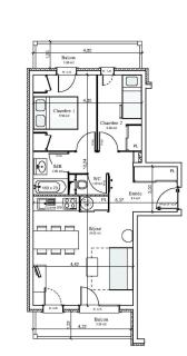 Résidence Le Criterium - Résidence Le Critérium 3 Chalet A Appartement 7 MAE-4401 - Lanslebourg-Mont-Cenis - 1