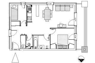 Résidence Le Clos Vanoise - Appartement 3 pièces lumineux MAE-4551 - Bessans - 1