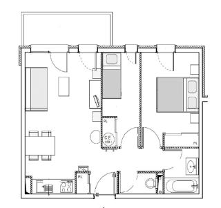 Résidence Le Criterium - 3 Pièces pour 4 Personnes MAE-4591 - Lanslebourg-Mont-Cenis - 3