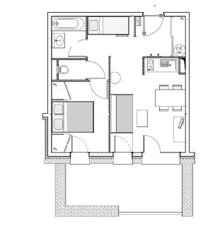 Résidence Le Criterium - 2 Pièces pour 4 Personnes MAE-4581 - Lanslebourg-Mont-Cenis - 3
