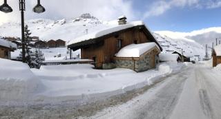 Grand Chalet - Appartement 5pax au pied des pistes - parking - skiroom - cheminée décorative- balcons - 9
