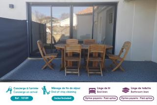 En plein centre, jolie maison pour 6 avec jardin - Beauvoir-sur-Mer - 9