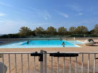F2 cozy vue mer, piscine, parking, tout à pied ! - Antibes - 6