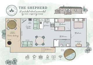 Timber Chalet Lodges with Hot Tubs - Skipton - 1