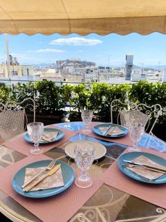 200Mbps Wifi - Penthouse With Acropolis View - Atene - 8