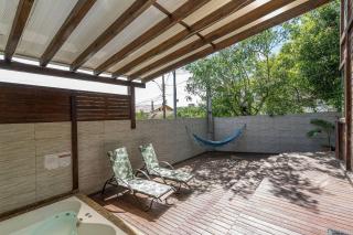 Cabana com hidro grande, lareira e ar condicionado - Penha - 8