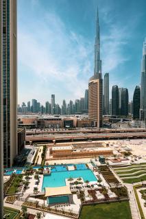 Luxurious 2Bedroom Apartment with Burj Khalifa View, Mins walk to Dubai Mall - Dubai - 7