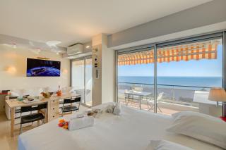 Studio La Mirandole Sea View - Happy Rentals - Vallauris - 0