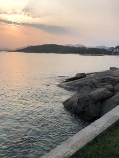 Pé nas pedras - Guarapari - 2