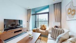 Burj Khalifa & Lagoon View , Private 1 Bedroom - Dubai - 9