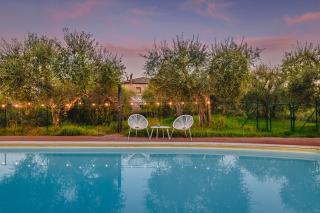Podere Mencoini, stylish villa with private pool and olive garden - Scrofiano - 0