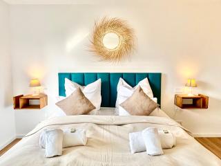 Snug Stays - Design Apartment mit Sonnenbalkon, ruhig, 950m zum See - Herrsching am Ammersee - 7