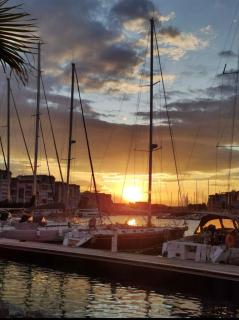 Studio cabine avec vue sur le port - Gruissan - 6