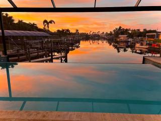 Villa Infinity by CoralVilla -modern, on water, pool - Cape Coral - 0