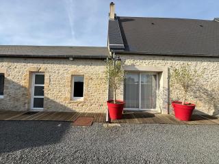 Rivage Maison spacieuse 10 p 2 sdb 2 WC tout confort avec jardin, belle terrasse aménagée, parking privatif, à 3km d'Omaha Beach et Port en Bessin - Le Grand-Hameau - 5