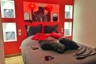 Dark Room Perpignan aux 50 nuances Jacuzzi Privé - Villeneuve-de-la-Raho - 6