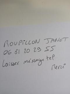 ROUPILLON A JANET - 2