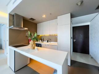 Modern 1BR Panoramic View, West Avenue - Dubai - 9