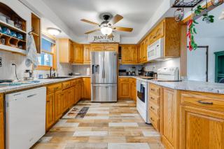 Antiquing and Fishing Riverfront Waupaca Home! - 1