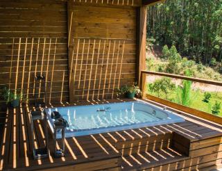 Prana Chalé com Hidromassagem - Águas Mornas - SC - Aguas Mornas - 6