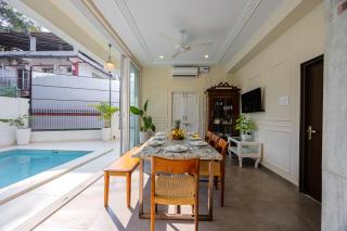 ELIVAAS 4 BHK Villa near Beach with Private Pool & Bar - Casa Boa Vida - Goa - 6
