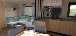 Mobil-home 2 chambres - Saint-Julien-en-Born - 2
