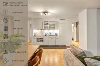 Im Stadtzentrum gelegenes Apartment mit Kingsize Bed - Zürich - 4