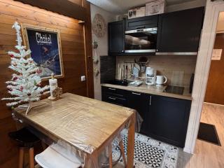 Studio chaleureux proche pistes avec balcon sud, casier à skis, parking et équipements complets. - FR-1-692-61 - La Chapelle-dʼAbondance - 9