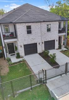 Modern 2024 Townhome with Indoor Hoops Huge TVs and Gray Chic Design - 9