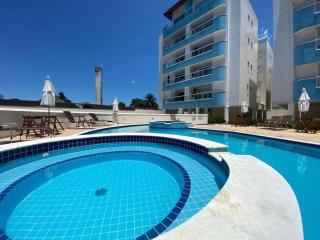 Apartamento 23A para 6 pessoas com Piscina e Churrasqueira no Cond Torremolinos Beach a 80m para Pé na areia na Praia da Enseada Ubatuba - 0