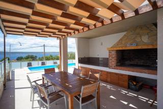 MY DALMATIA - Seaview villa Anpero with sauna and heated pool - Maslenica - 0