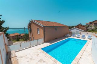 MY DALMATIA - Sea view villa Maja with private heated pool - Maslenica - 5