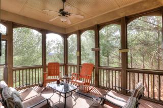 Sunrise Ridge - Read Fireside Lounge on the Screened Deck - Marblehill - 0