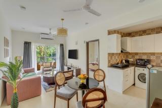 Velvet 1 BHK Apartment by tisyastays - Candolim - 4