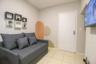 JOA23 - 1 Dorm, Climatizado, Garagem, TV Smart - 0