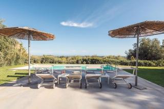 Tenuta Siciliana villa Cavaliere con Depandance Pettegola Vista Mare Piscina Privata Idromassaggio - Noto - 5